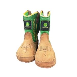 John Deere Baby Booties